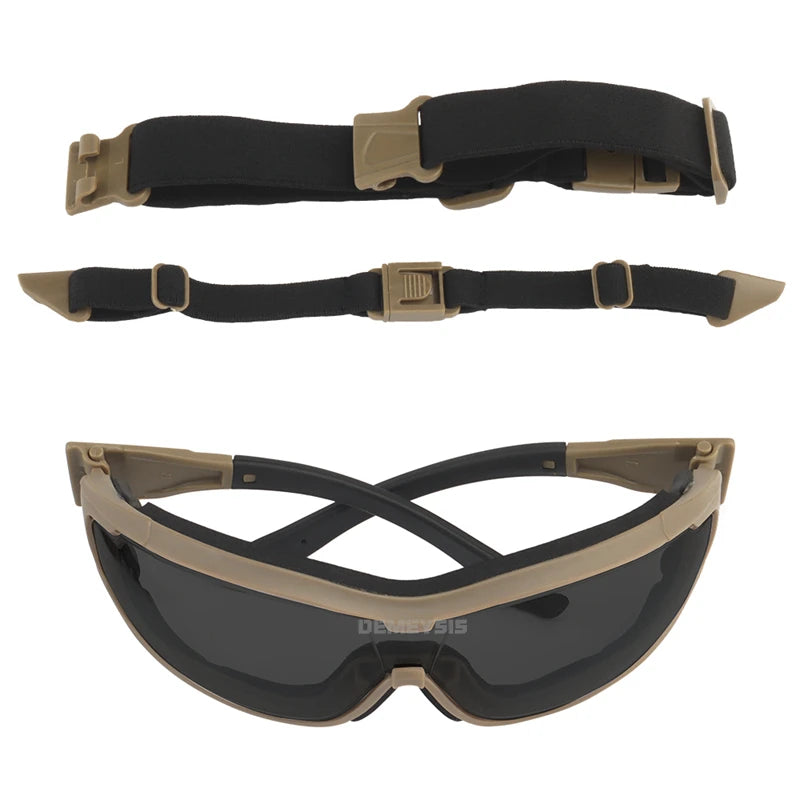Outdoor UV Protection Shooting Hunting, Hiking, Riding, Sports Goggles