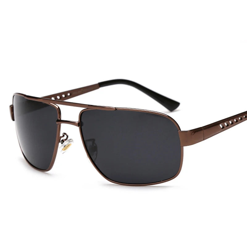 Men UV Resistant Polarized Sunglasses Vintage Trend UV400 Shades