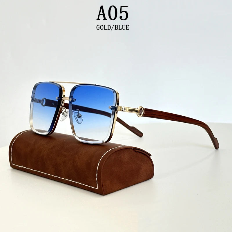 Unisex trendy Luxe Vintage Fashion Glasses