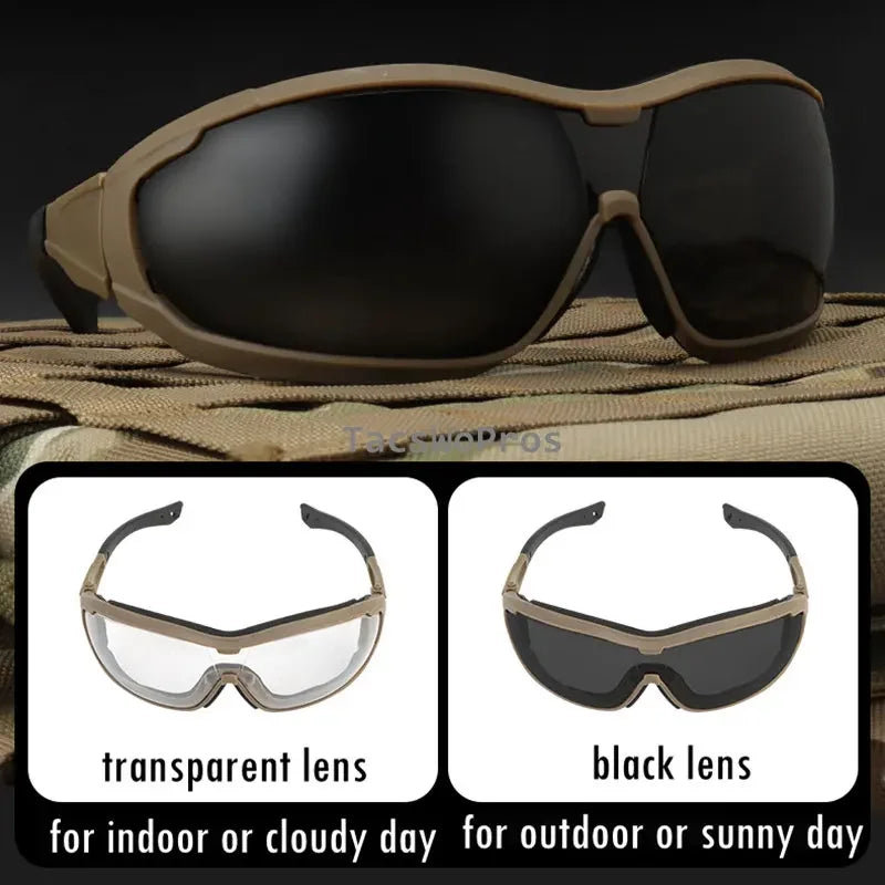 Outdoor UV Protection Shooting Hunting, Hiking, Riding, Sports Goggles