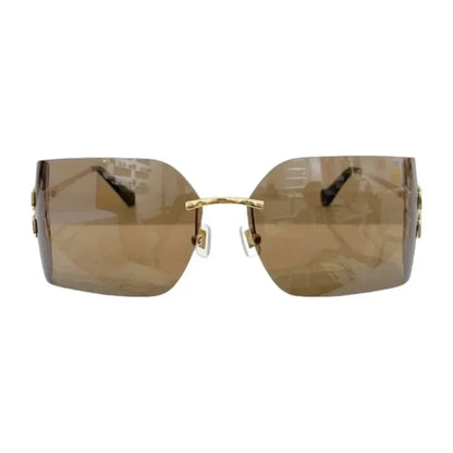 ‌Ultra-Light Frameless Sunglasses UV400 Polarized Lens Unisex Fashion Shades