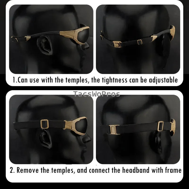 Outdoor UV Protection Shooting Hunting, Hiking, Riding, Sports Goggles