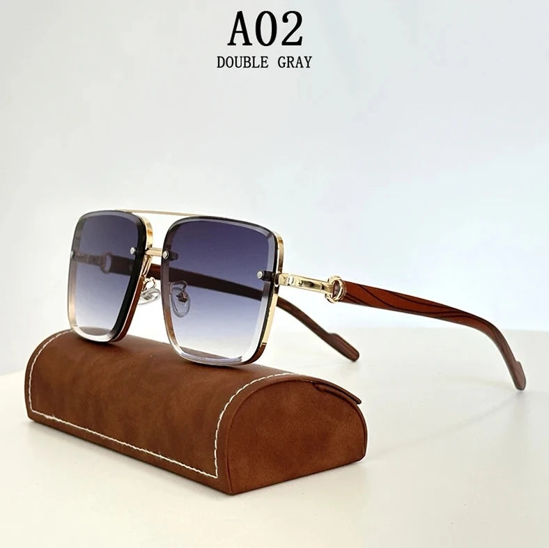 Unisex trendy Luxe Vintage Fashion Glasses