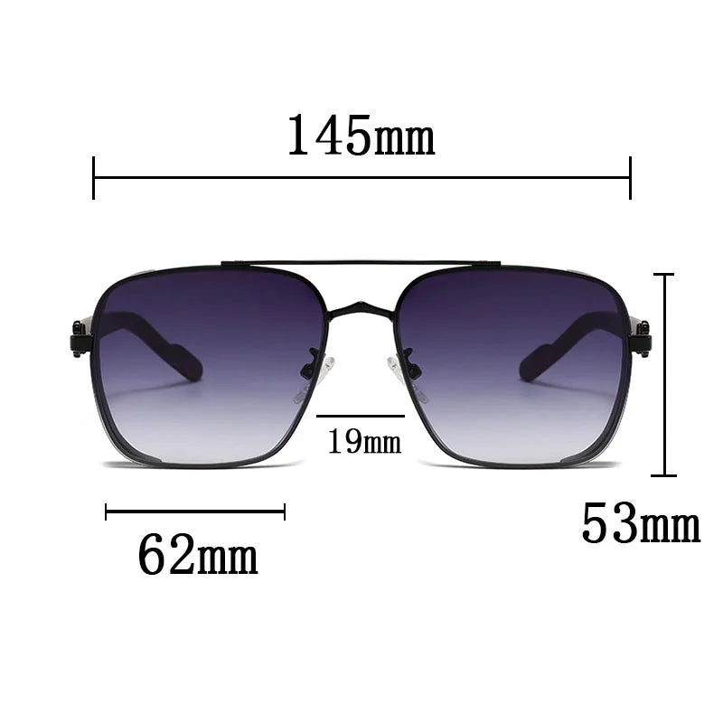 Unisex trendy Luxe Vintage Fashion Glasses